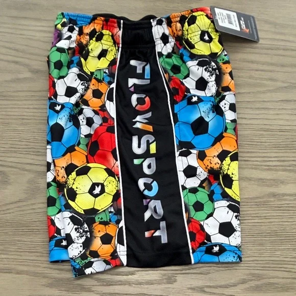 Boys (sz Y-Medium) Flow Society Flow Sport Soccer Attack Shorts - Picture 6 of 9